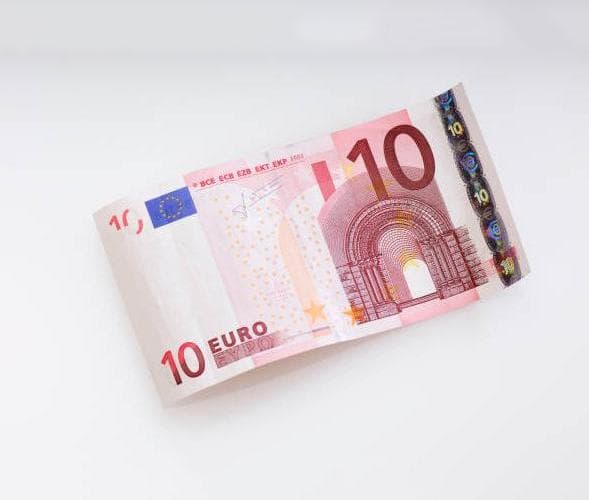 10 Euro Style Prop Banknotes