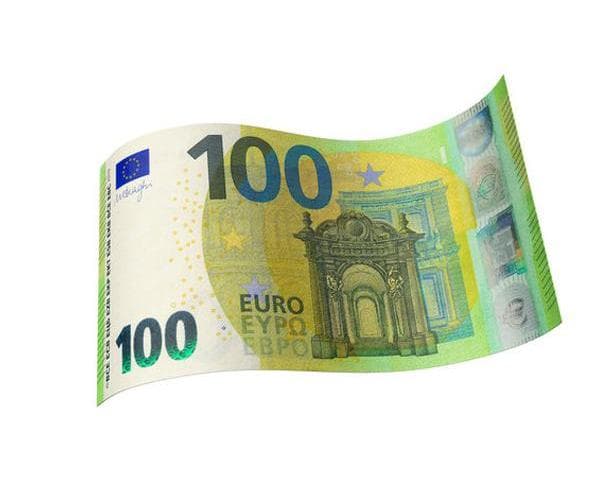 100 Euro Style Prop Banknotes